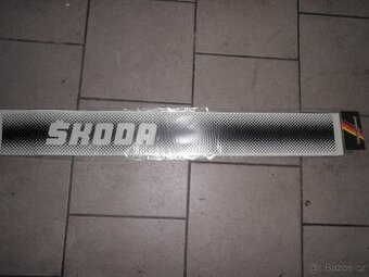napis na dvere skoda par RETRO dochovany original