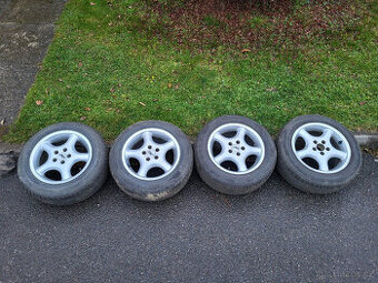 4x ALU kola AEZ 5x100 7Jx15H2, Gumy 195/60 R15 88H - 1