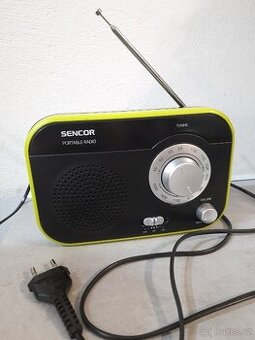 Radio - tranzistor zn. Sencor SRD 210 BGN FM/AM