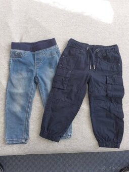 dětské kalhoty vel. 92