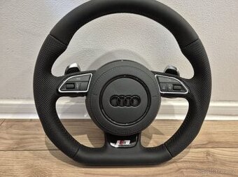 VOLANT AUDI KOŽENÝ MULTIFUNKCNY s AIRBAGOM + PADLA
