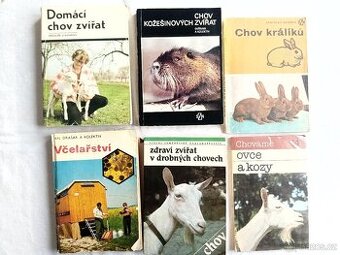 Knihy pro chovatele domácích zvířat , akvaristy rybáře  atp.