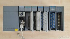 ALLEN-BRADLEY SLC 500, 7 slot rack