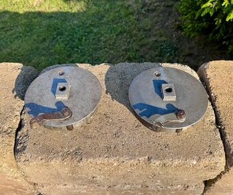 Jawa 250 350 pérák, Ogar 350 - přední brzda 150mm