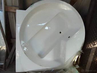 Rohová akrylátová vana 165x165 - 1