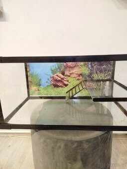 Prodám Akvárium pro želvu vodní, suchozemskou