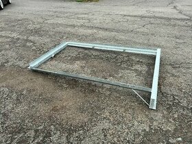 Pozinkovaný rám přívěsu 2,10x1,30m - náhradní díl