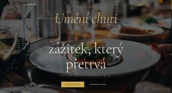 PREMIUM GASTRO UI KIT – Šablona pro high-end restaurace a c