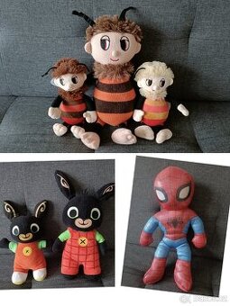 Sada plyšáků Bing, Spiderman, Včelí medvídci