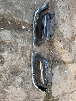 Prední svetla bmw e46 touring 2002 facelift včetně blinkrů