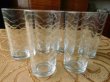 Nabízím sadu 6 skleniček s motivem vlnek,