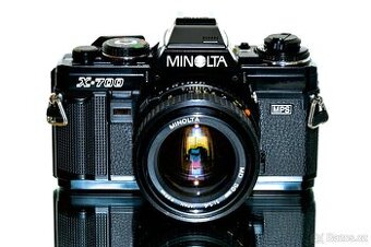 Minolta X-700 + Minolta MD 1,4/50mm TOP STAV