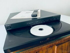 CD Changer Sony CDP-C305M, rok 1990
