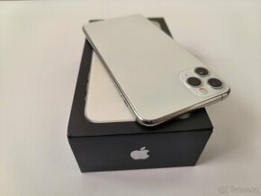 apple iphone 11 PRO MAX 256gb Silver / Batéria 87%