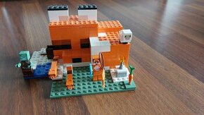 Lego minecraft liščí domek 21178 - 1
