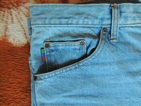 Jeans pánské světlé, vel. W38/L30 - 1