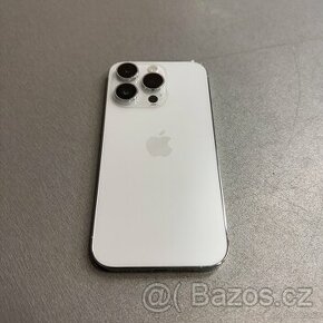 iPhone 14 Pro 256GB silver, pěkný stav, 12 měsíců záruka - 1