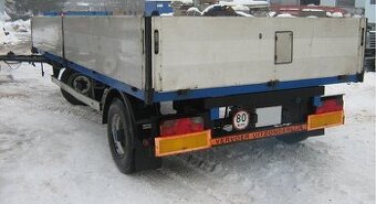 9.5t přívěs 6m otoč alu-bočnice PROBLEM ABS