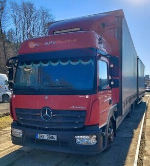 Mercedes-Benz Atego 1224 L Euro 6 velkoobjemová souprava
