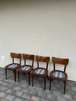 Starožitné Art Deco jídelní židle Thonet, 30. léta