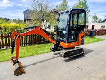 Minibagr Kubota KX016-4, rok 2019, 1200mth, roztah. pásy