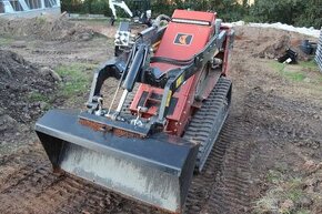 Práce s mininakladačem Ditch Witch SK 1750 - Mníšek pod Brdy