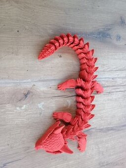 Draco Corona – ohebný 3D drak (36 cm)