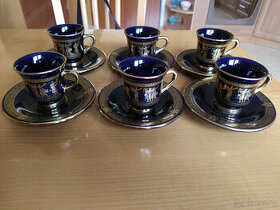 Servis zn. SELENCY zlacený 24K hand made in Greece