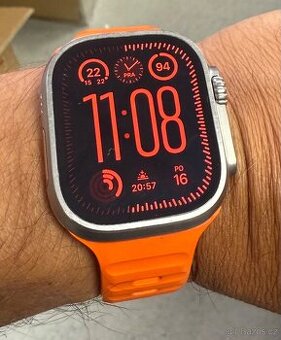 Apple Watch Ultra GPS + Cellular, 49mm titanové pouzdro