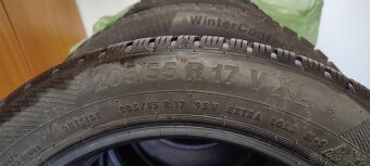 Prodám sadu Continental WinterContact TS 850 P, 205/55 R17