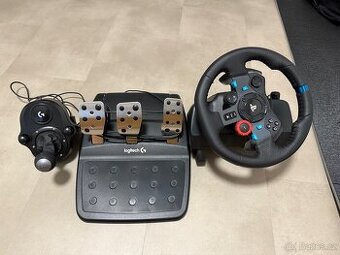 Logitech G29 + Pedály + Řadicí páka