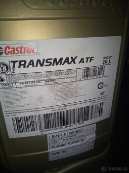 Castrol transmax převodový olej automat/dsg/manual