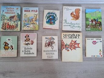 Dětské, pohádkové knihy - Sekora, Vančura, Nosov