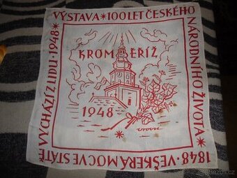 Historický šátek Kroměřížský sněm