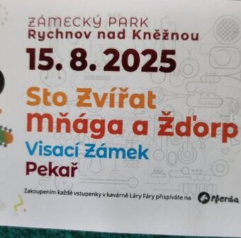 VSTUPENKA NA JÍZDÁRNA FEST V RYCHNOVÉ