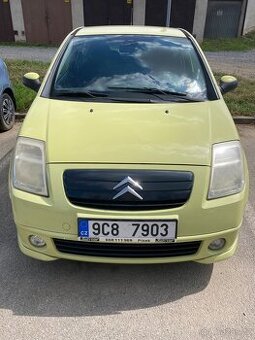 Prodám Citroen C2 VTR 1,4 benzín