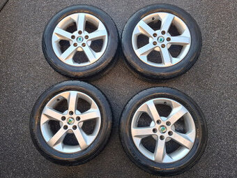 Originální Alu Škoda kola 16" 5 x 112 ET 50, disk 6.5Jx16H2