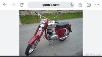 Motocykl Jawa 250 typ 590 sport