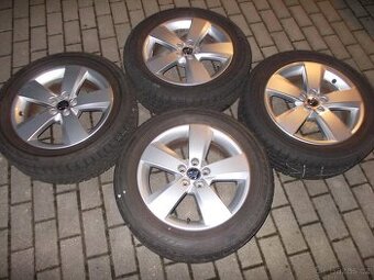 5x100 R16 ALU ŠKODA 6x16 ET35. 657601025J s PNEU