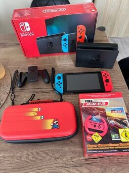 Nintendo switch v2 + krásné příslušenství