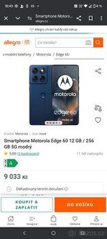 Motorola edge 60 5G 256gb