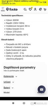 Zdravím prodám kalové cerpadlo