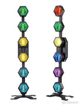 2x 240W Mini RGB 3 in 1 LED Par Linear Retro