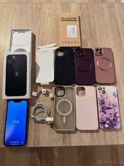 Apple iPhone 13 128gb tmave modry pekny stav