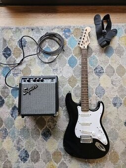 Fender Squier Sonic Stratocaster Pack BLK 10G