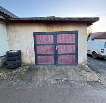 Pronajmu zděnou garáž - Opatov u Jihlavy, velikost 29 m2 - 1