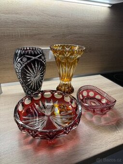 Vazy a misky sklo