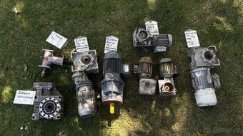 Elektromotor třífázový 380/220V s převodovkou různé