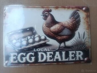 Plechová cedule Dealer