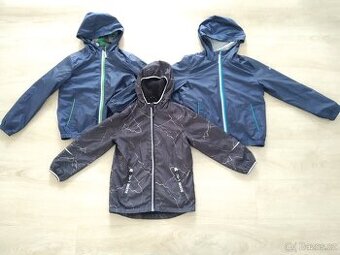 Šusťákové bundy vel.122/128